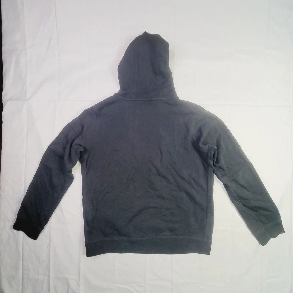 Nike Boys Sportswear Pullover Hoodie Size XL Black Fleece Logo Swoosh B7